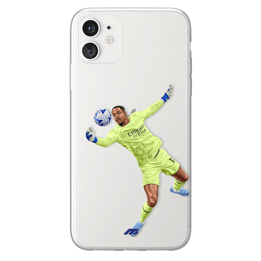 Mike Maignan phone case AC Milano Serie A clear phone case for smartphone