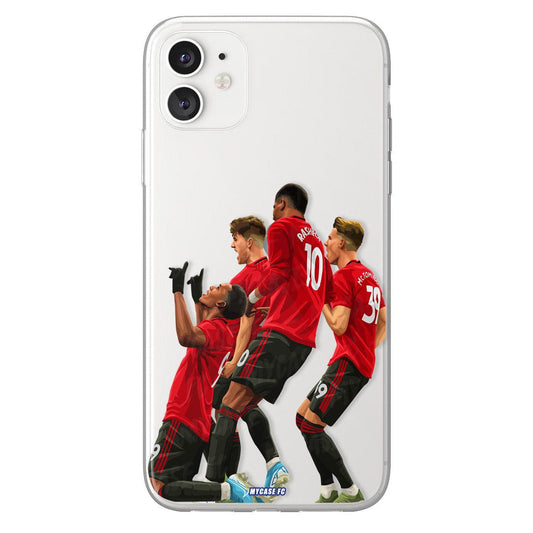Anthony Martial phone case Manchester United Premier League clear phone case for smartphone
