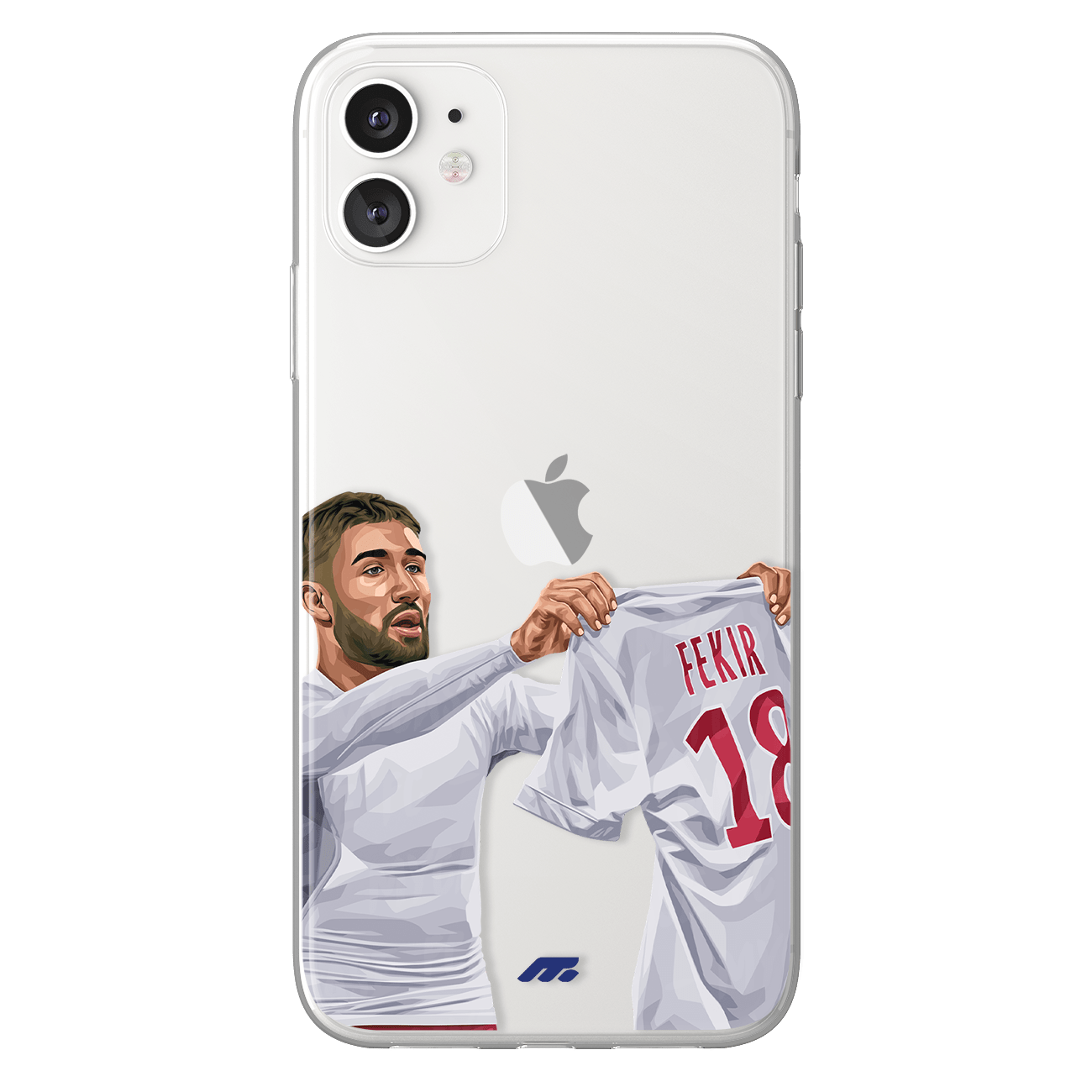 Nabil Fekir phone case Olympique lyonnais Ligue 1 clear phone case for smartphone