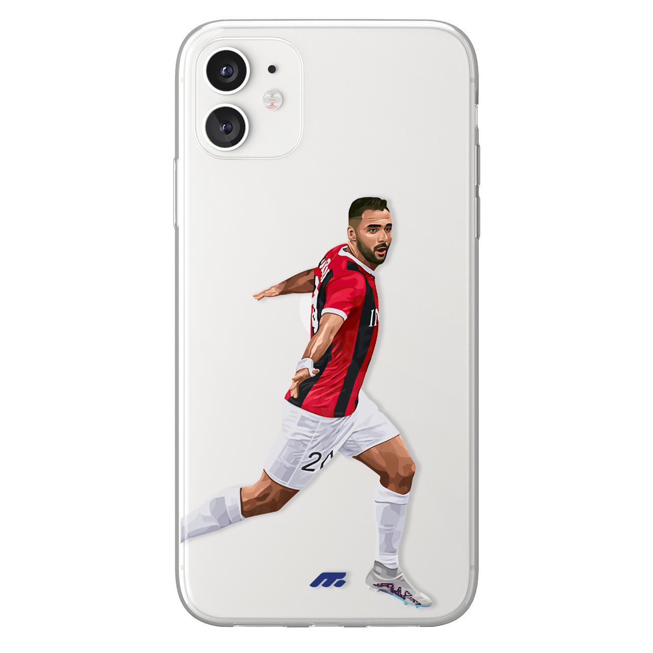 Gaetan Laborde phone case OGC Nice Ligue 1 clear phone case for smartphone