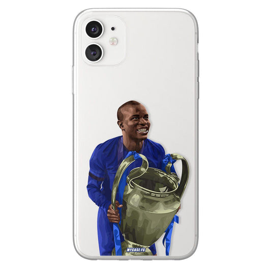 N'Golo Kanté phone case Chelsea FC Premier League clear phone case for smartphone