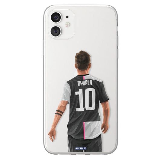 Paulo Dybala phone case Juventus Football Club Serie A clear phone case for smartphone