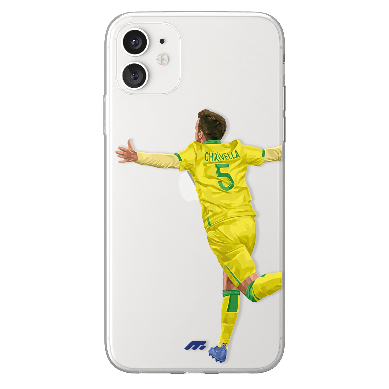 Pedro Chirivella phone case FC Nantes Ligue 1 clear phone case for smartphone