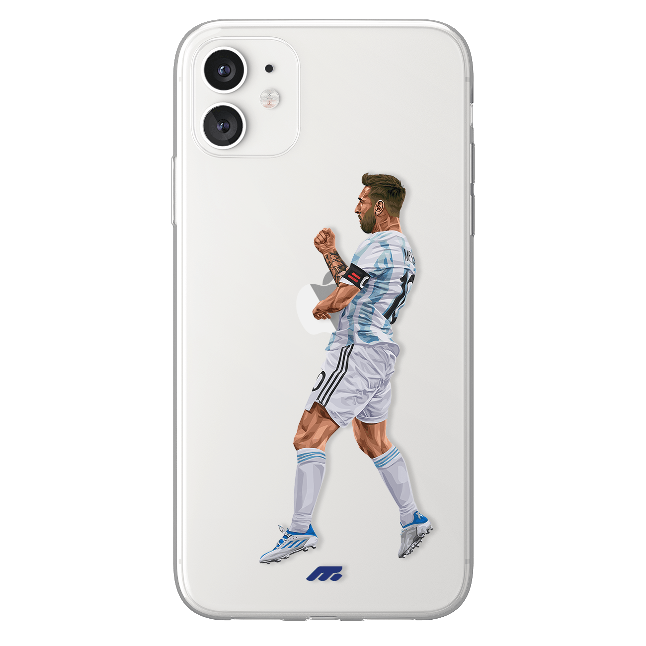 Lionel Messi phone case Argentina International football clear phone case for smartphone
