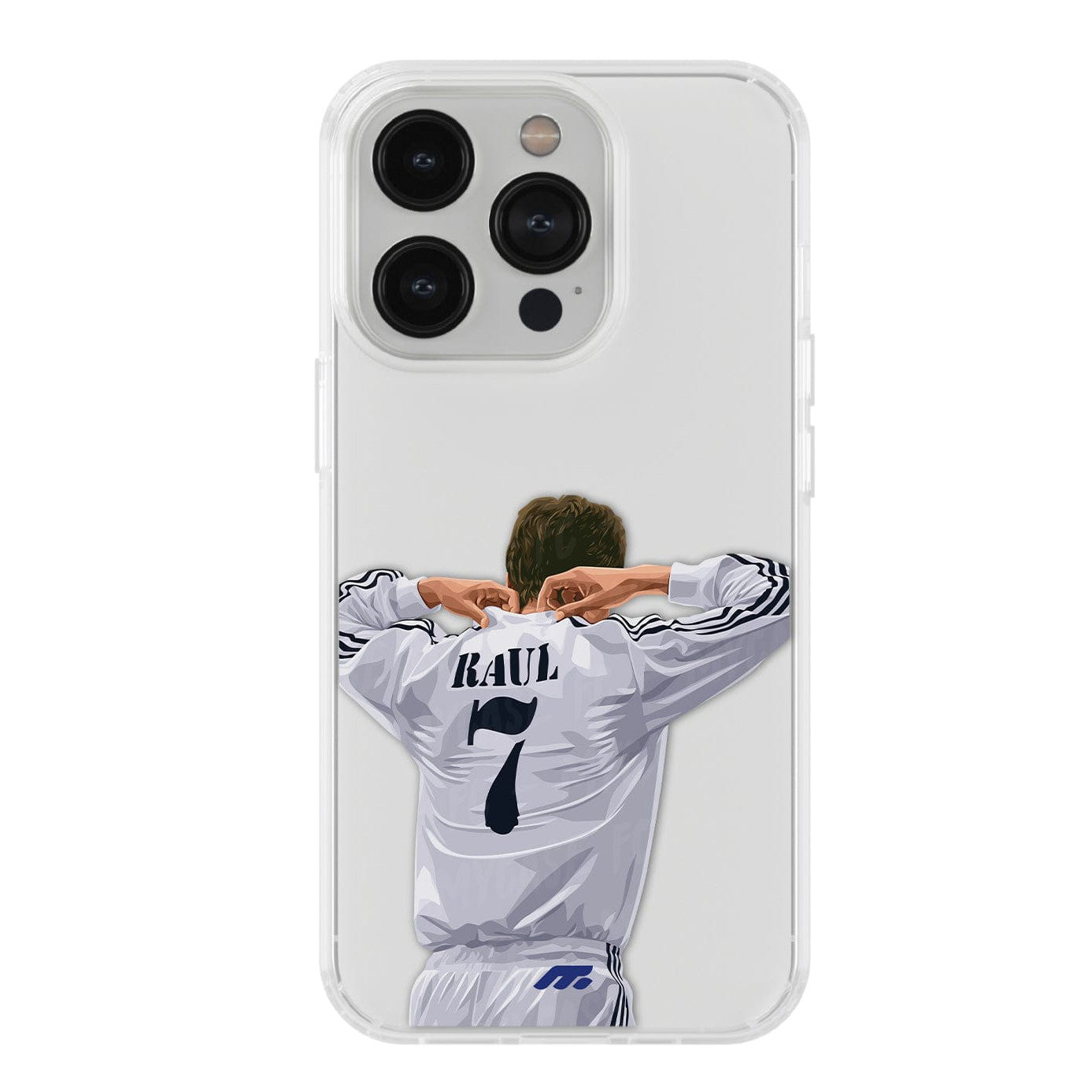 Raùl Gonzalez phone case Real Madrid CF La Liga clear phone case for smartphone
