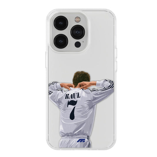 Raùl Gonzalez phone case Real Madrid CF La Liga clear phone case for smartphone