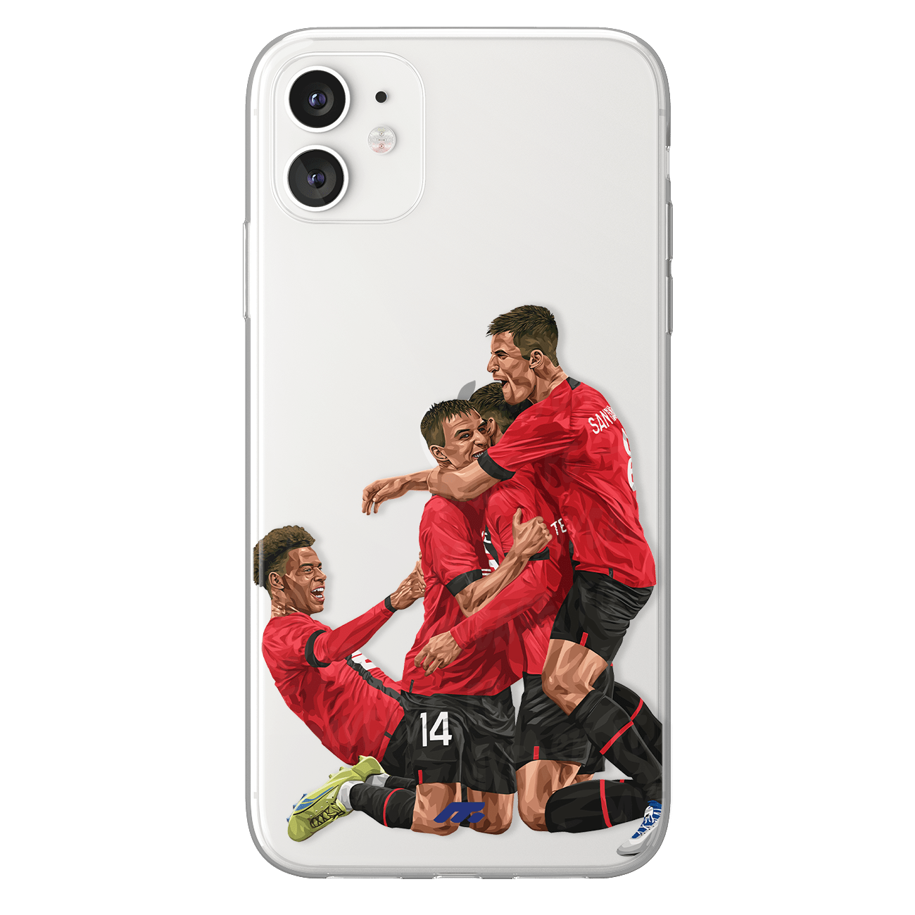 Les rennais phone case Stade Rennais Football Club Ligue 1 clear phone case for smartphone