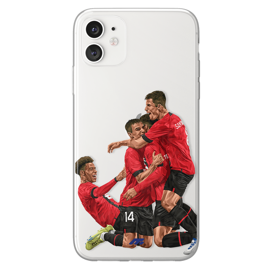 Les rennais phone case Stade Rennais Football Club Ligue 1 clear phone case for smartphone