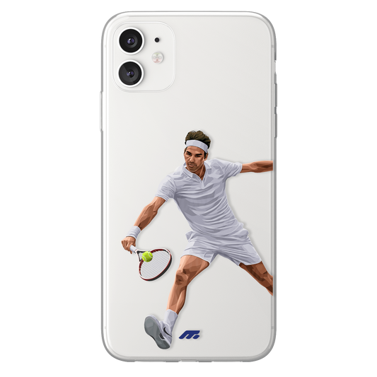 Roger Federer phone case Roger Federer Tennis clear phone case for smartphone
