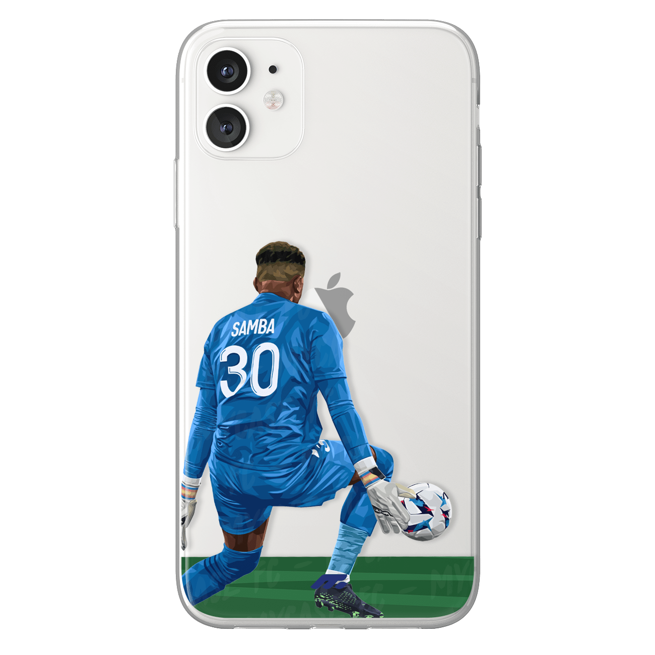 Brice Samba phone case Racing Club de Lens Ligue 1 clear phone case for smartphone
