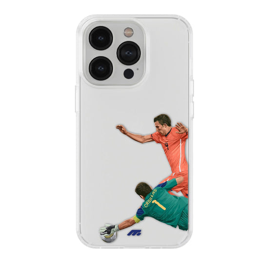 Iker Casillas phone case Spain International football clear phone case for smartphone