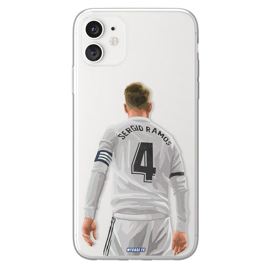 Sergio Ramos phone case Real Madrid CF La Liga clear phone case for smartphone