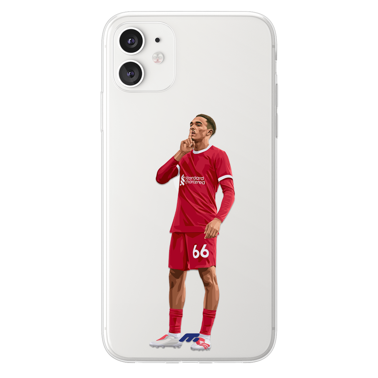 Trent Alexander-Arnold phone case Liverpool Football Club Premier League clear phone case for smartphone