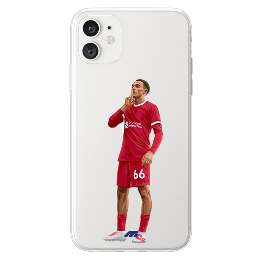 Trent Alexander-Arnold phone case Liverpool Football Club Premier League clear phone case for smartphone