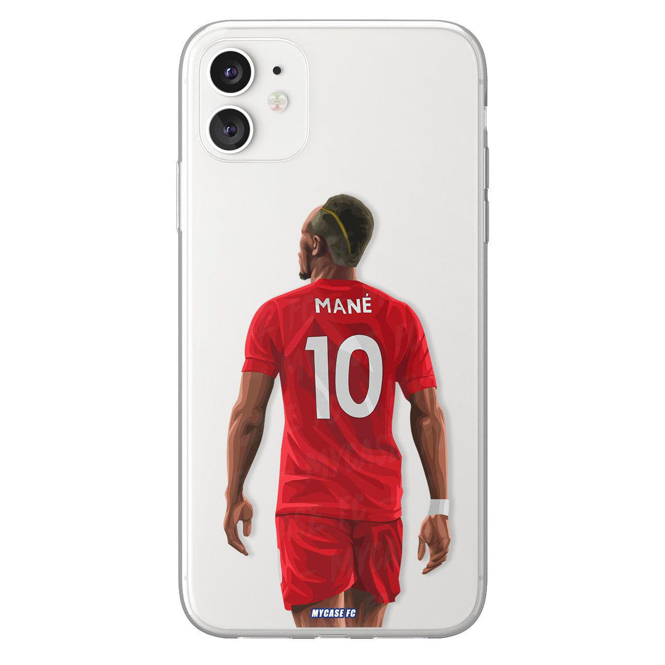 Sadio Mané phone case Liverpool Football Club Premier League clear phone case for smartphone