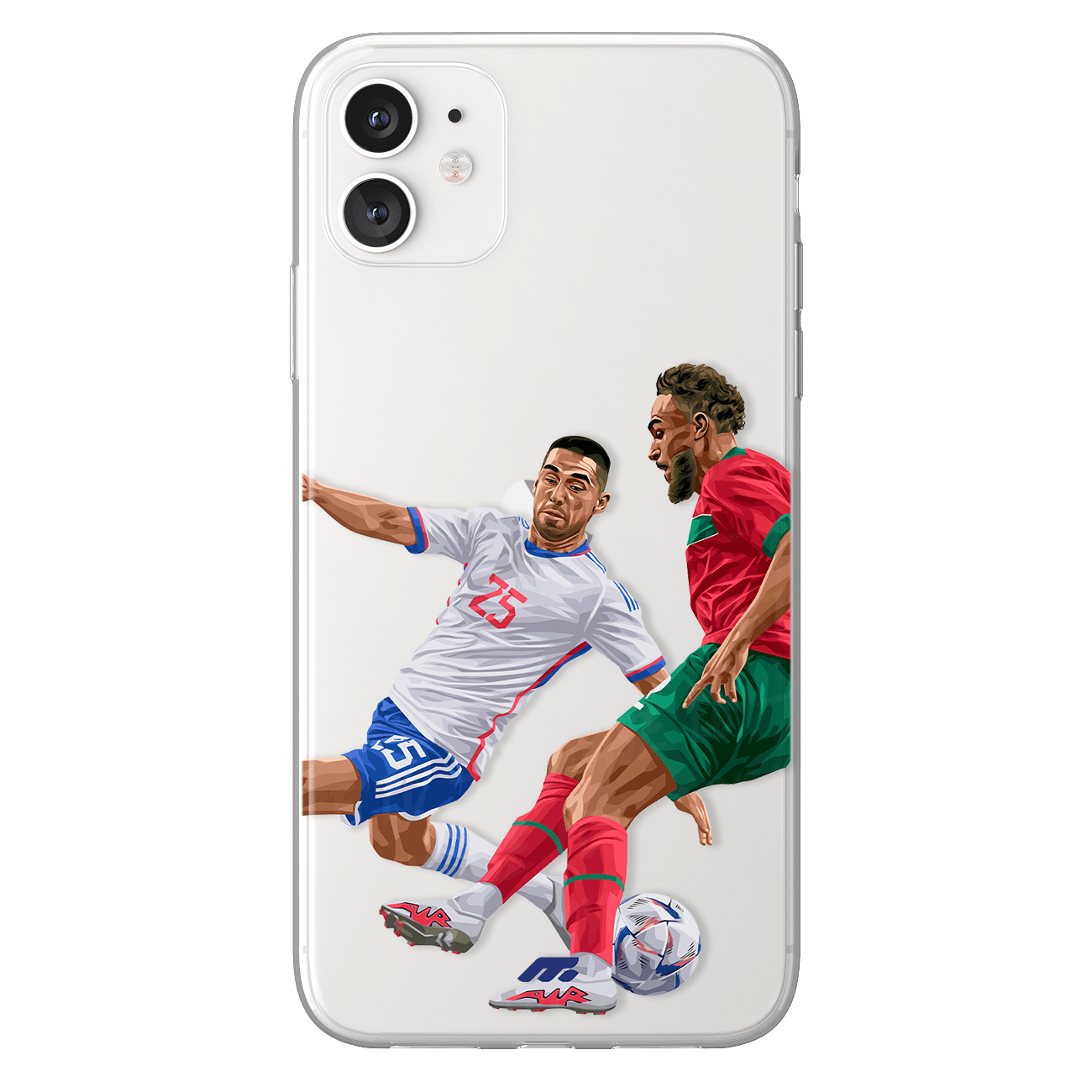 Sofiane Boufal phone case Marocco International football clear phone case for smartphone
