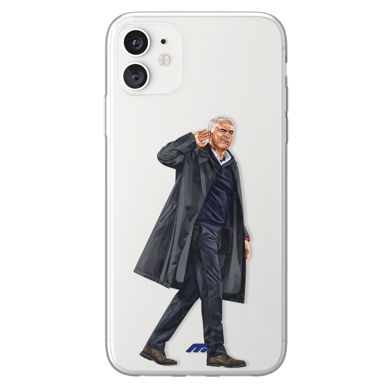 José Mourinho phone case AS Roma Serie A clear phone case for smartphone