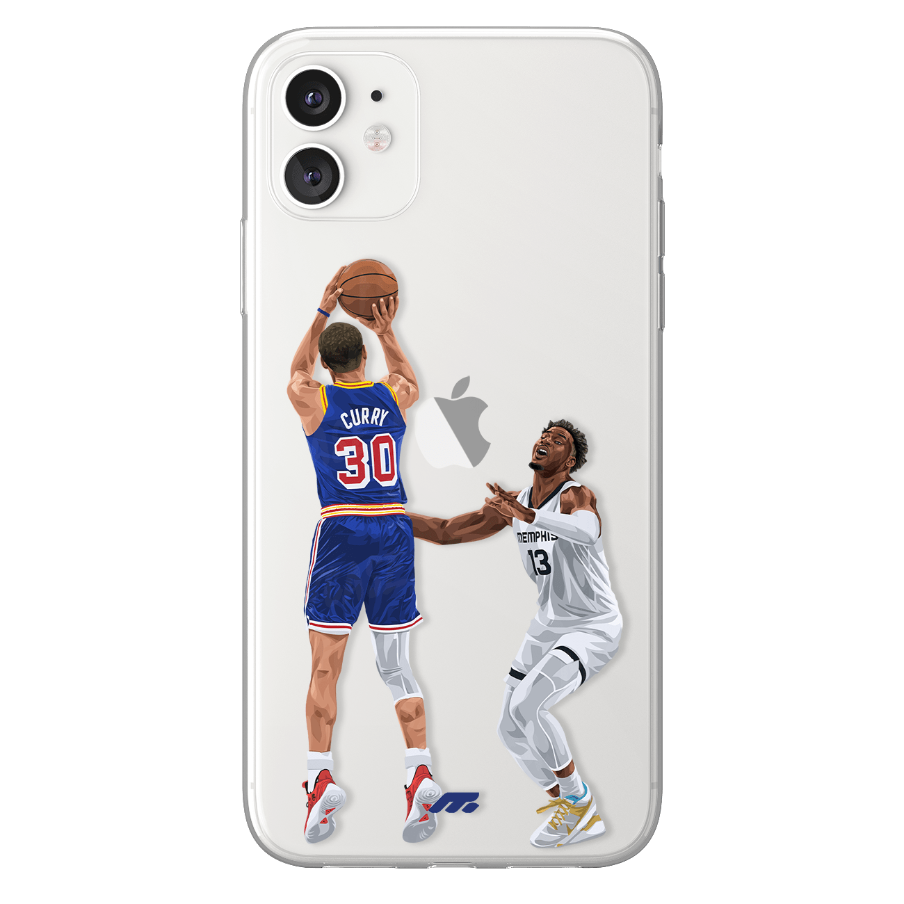 Stephen Curry phone case Golden State Warriors NBA clear phone case for smartphone