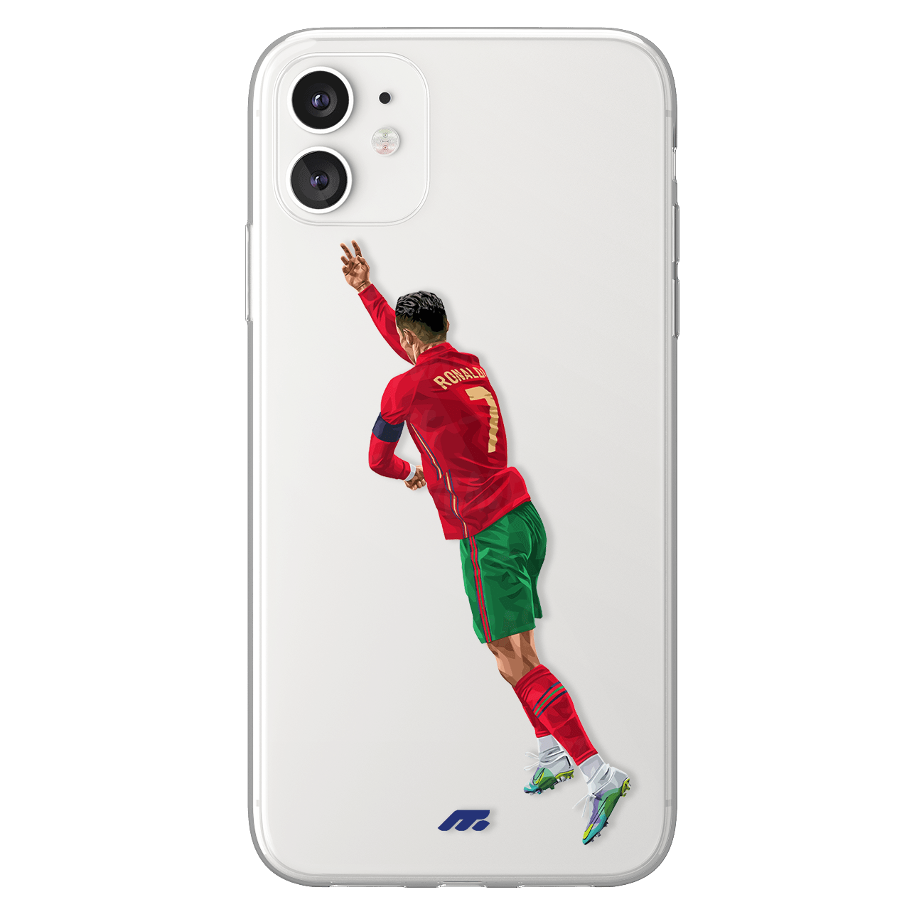 Cristiano Ronaldo phone case Portugal International football clear phone case for smartphone
