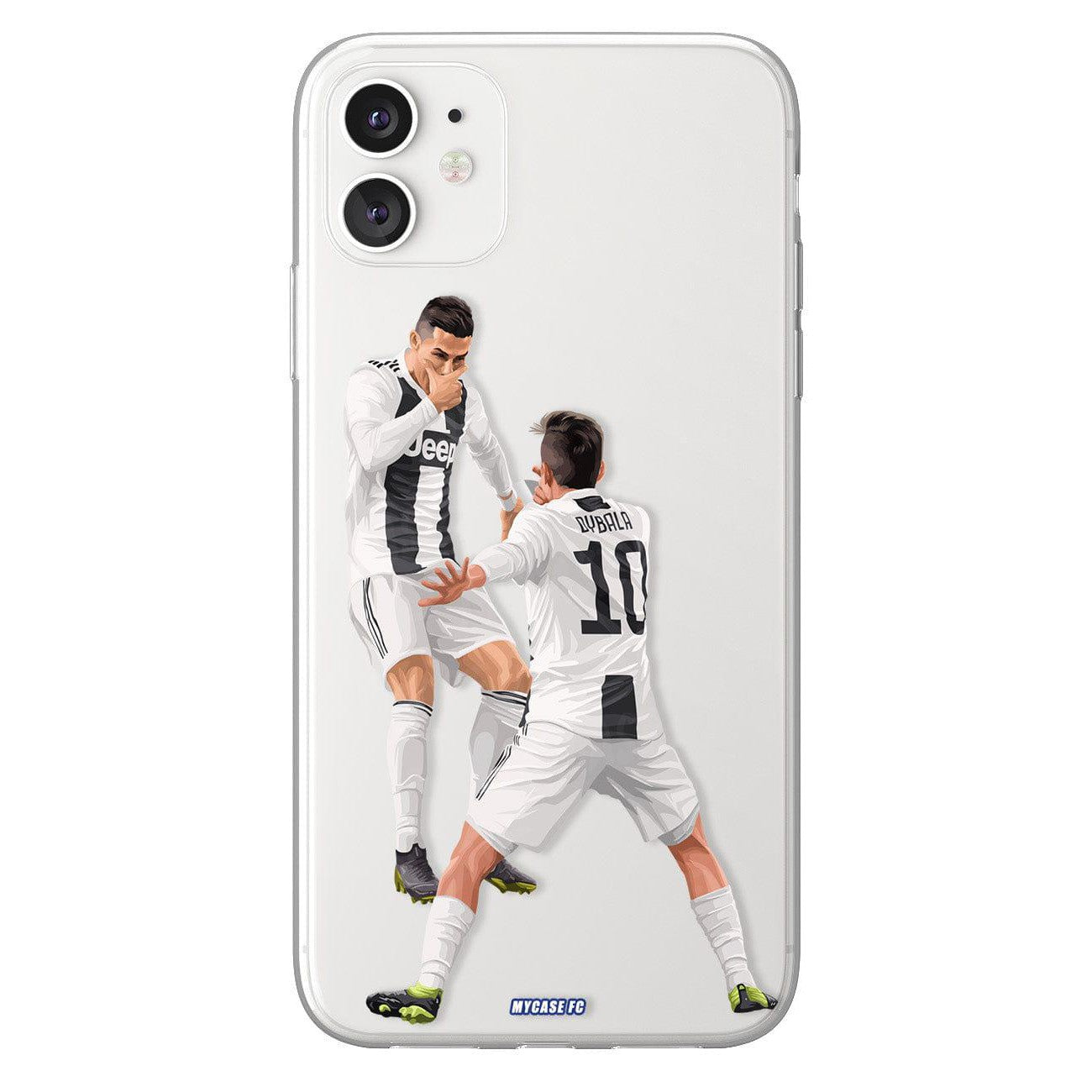 Paulo Dybala phone case Juventus Football Club Serie A clear phone case for smartphone
