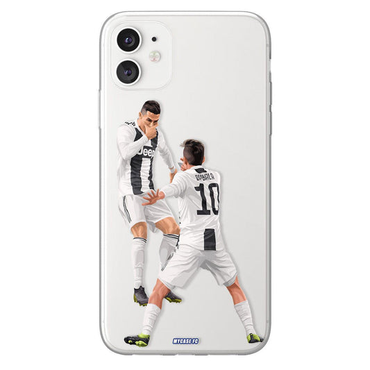 Paulo Dybala phone case Juventus Football Club Serie A clear phone case for smartphone
