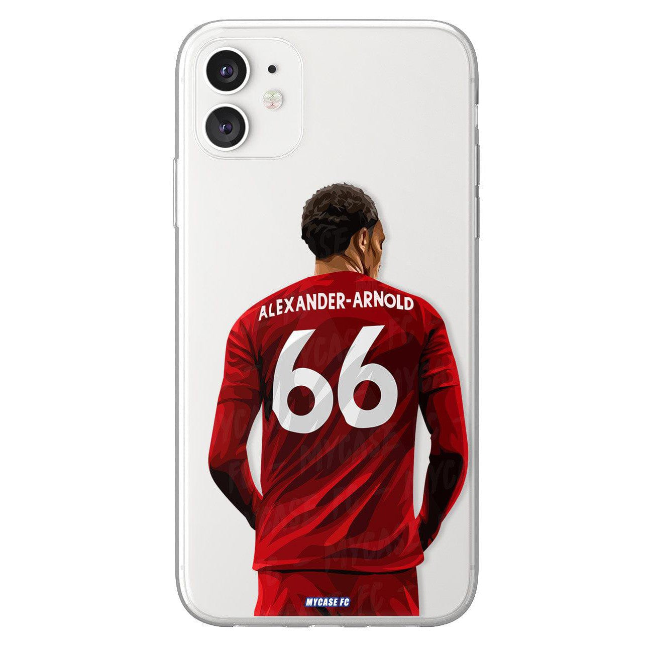 Trent Alexander-Arnold phone case Liverpool Football Club Premier League clear phone case for smartphone