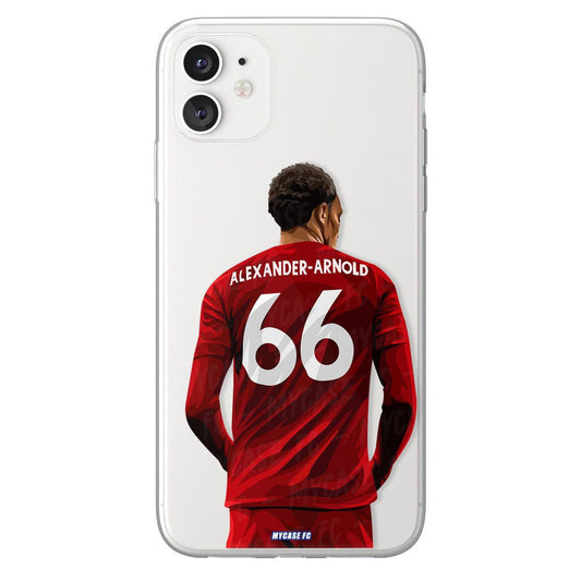 Trent Alexander-Arnold phone case Liverpool Football Club Premier League clear phone case for smartphone