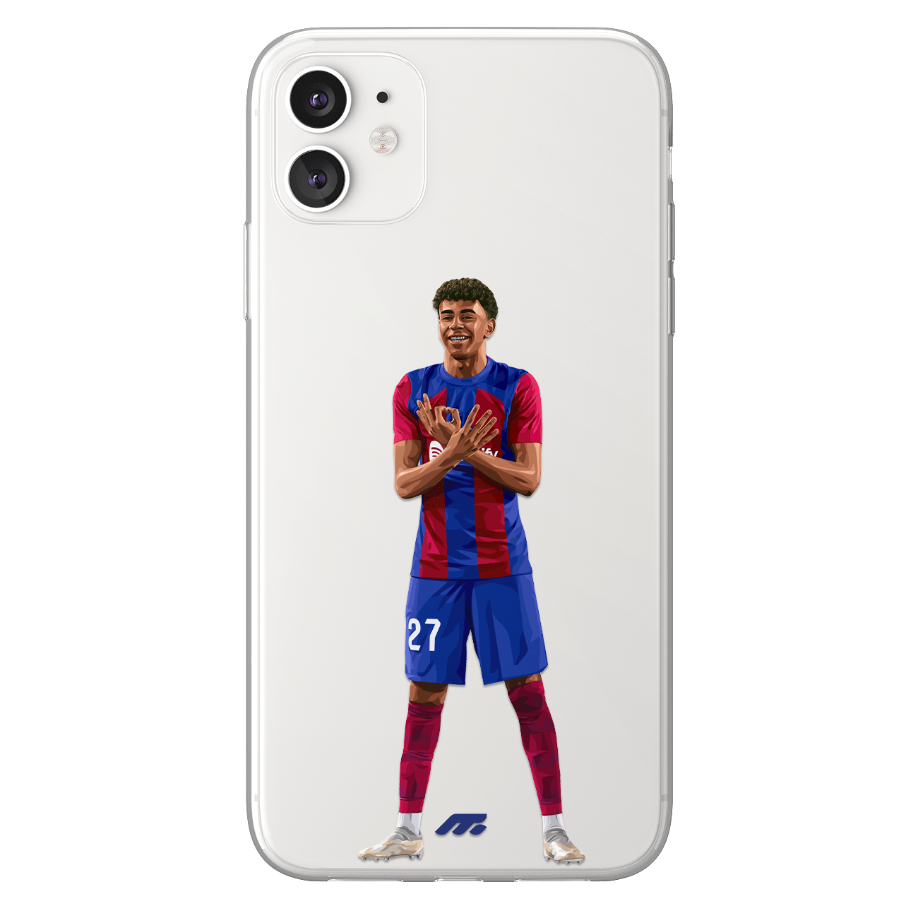 Lamine Yamal phone case FC Barcelona La Liga clear phone case for smartphone