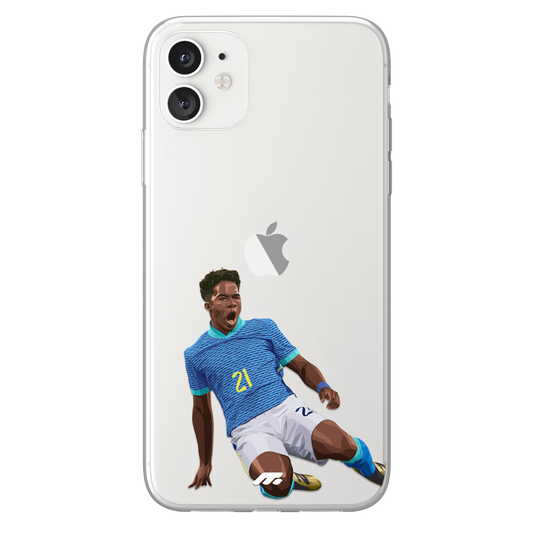 Endrick phone case Brasil International football clear phone case for smartphone