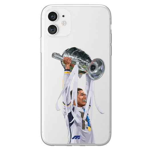Jude Bellingham phone case Real Madrid CF La Liga clear phone case for smartphone
