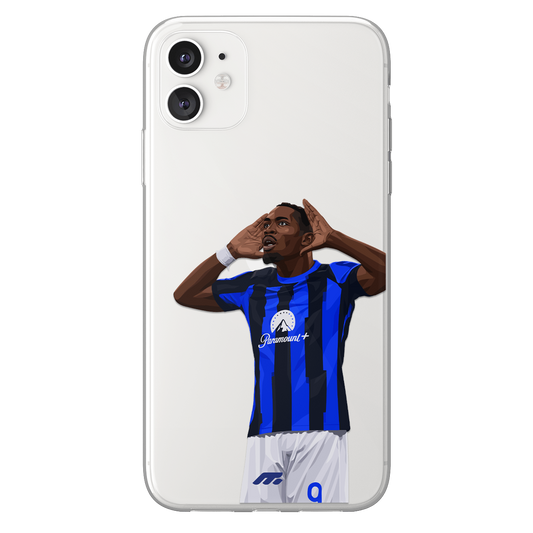 Marcus Thuram phone case Internazionale Milano Serie A clear phone case for smartphone