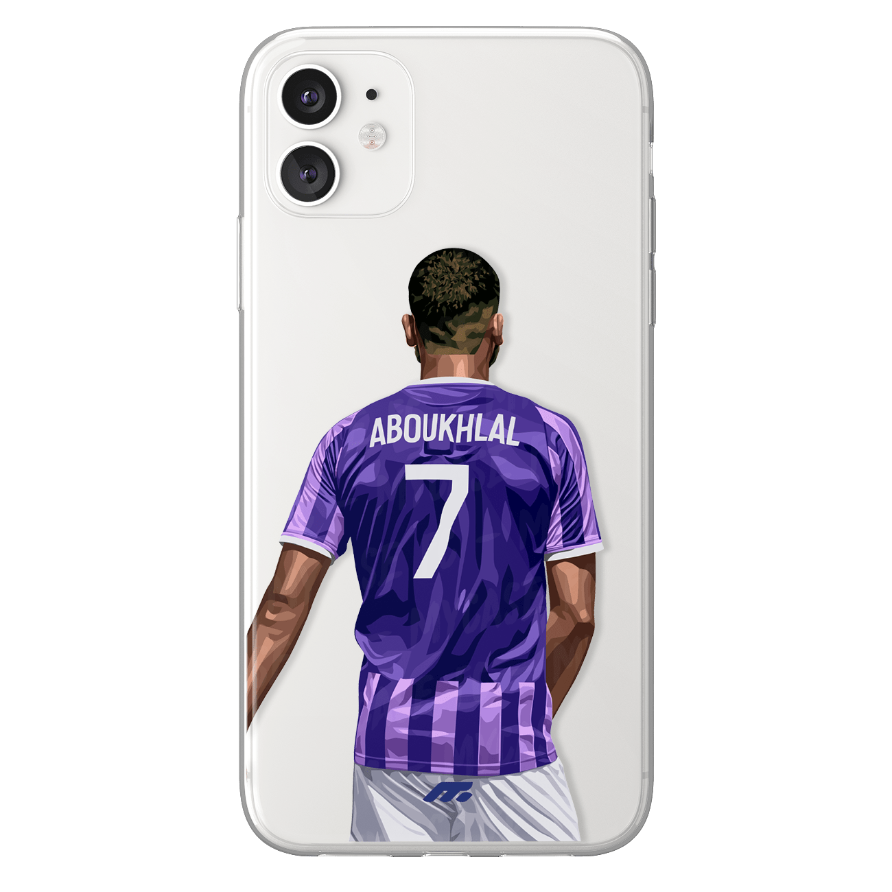 Aboukhlal phone case Toulouse FC Ligue 1 clear phone case for smartphone