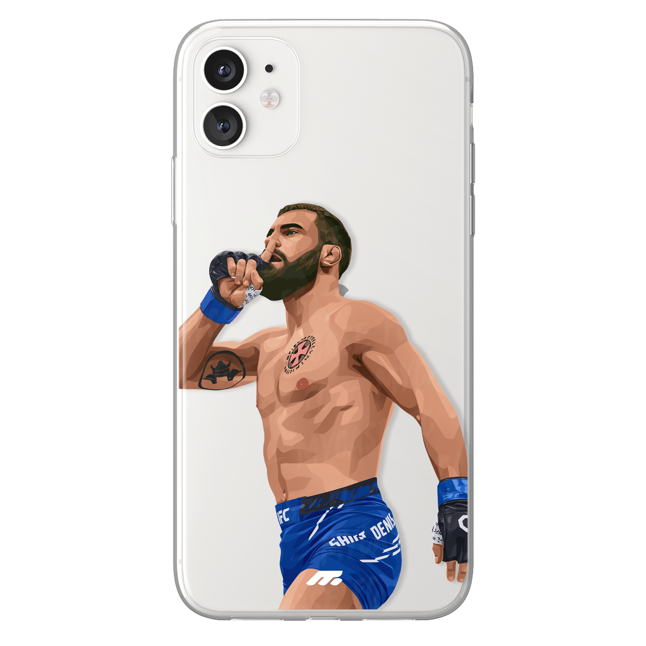Benoit Saint-Denis phone case  UFC clear phone case for smartphone