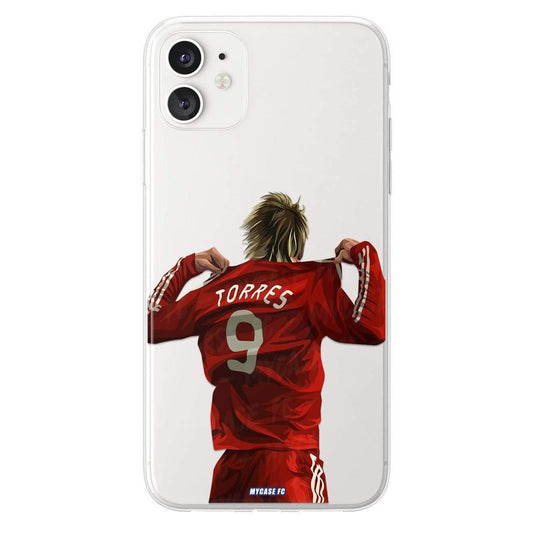 Fernando Torres phone case Liverpool Football Club Premier League clear phone case for smartphone