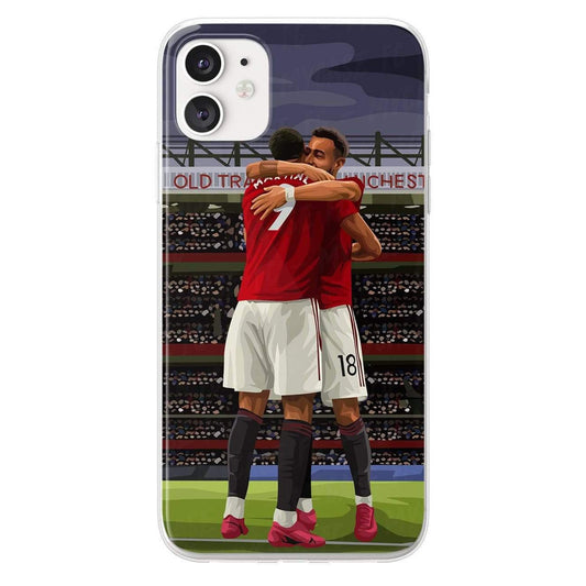 Anthony Martial phone case Manchester United Premier League clear phone case for smartphone