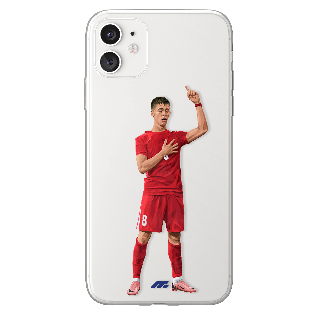 Arda Güler phone case Turquie International football clear phone case for smartphone