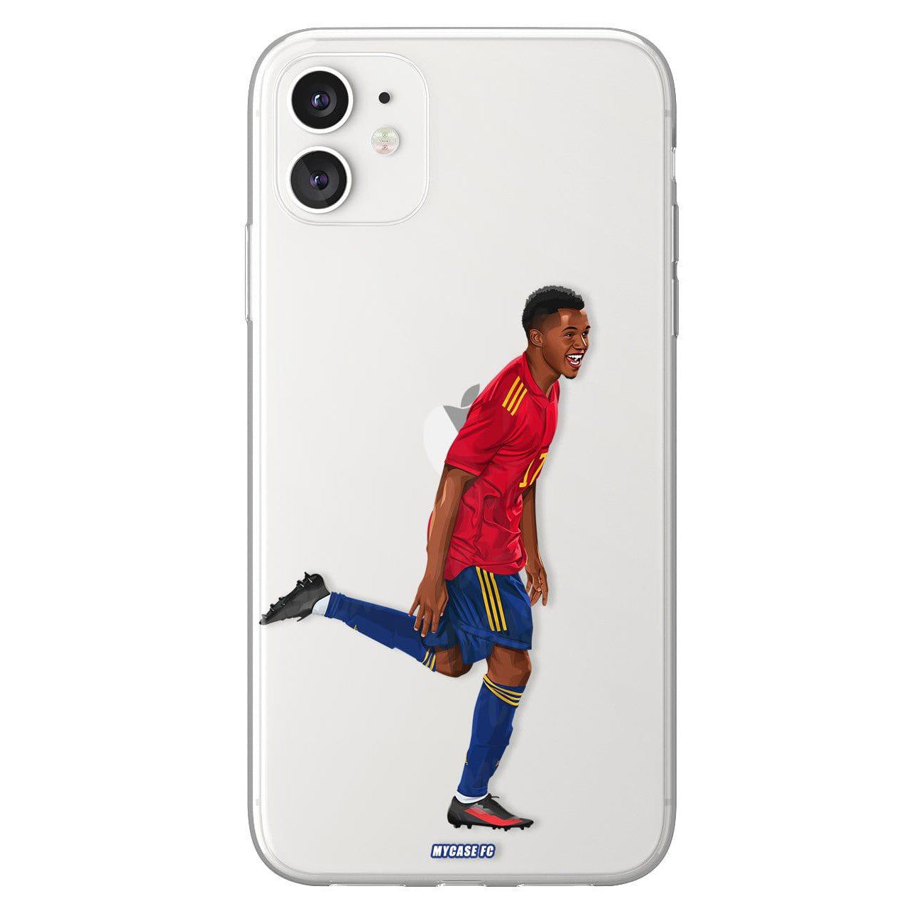 Ansu Fati phone case Spain La Liga clear phone case for smartphone