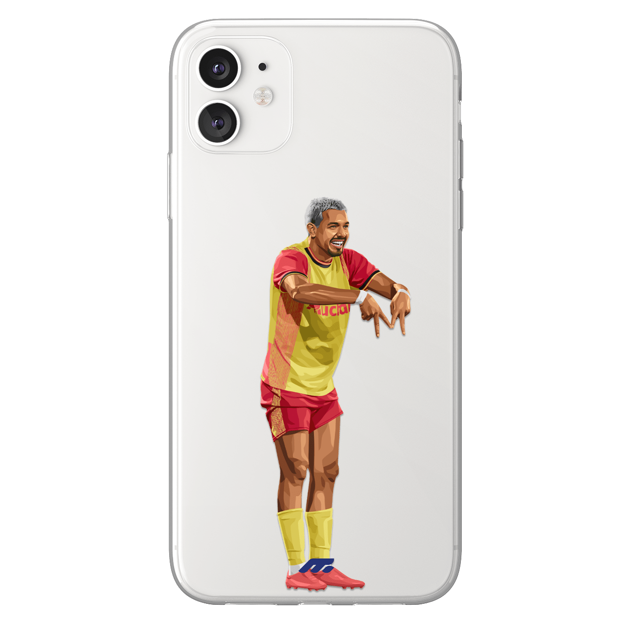 Facundo Medina phone case Racing Club de Lens Ligue 1 clear phone case for smartphone