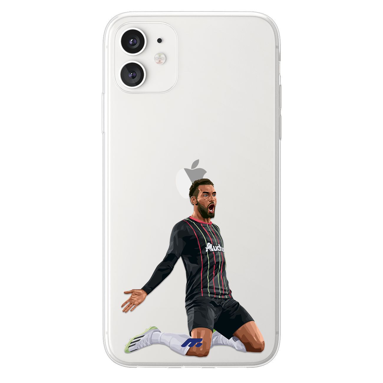 Angelo Fulgini phone case Racing Club de Lens Ligue 1 clear phone case for smartphone