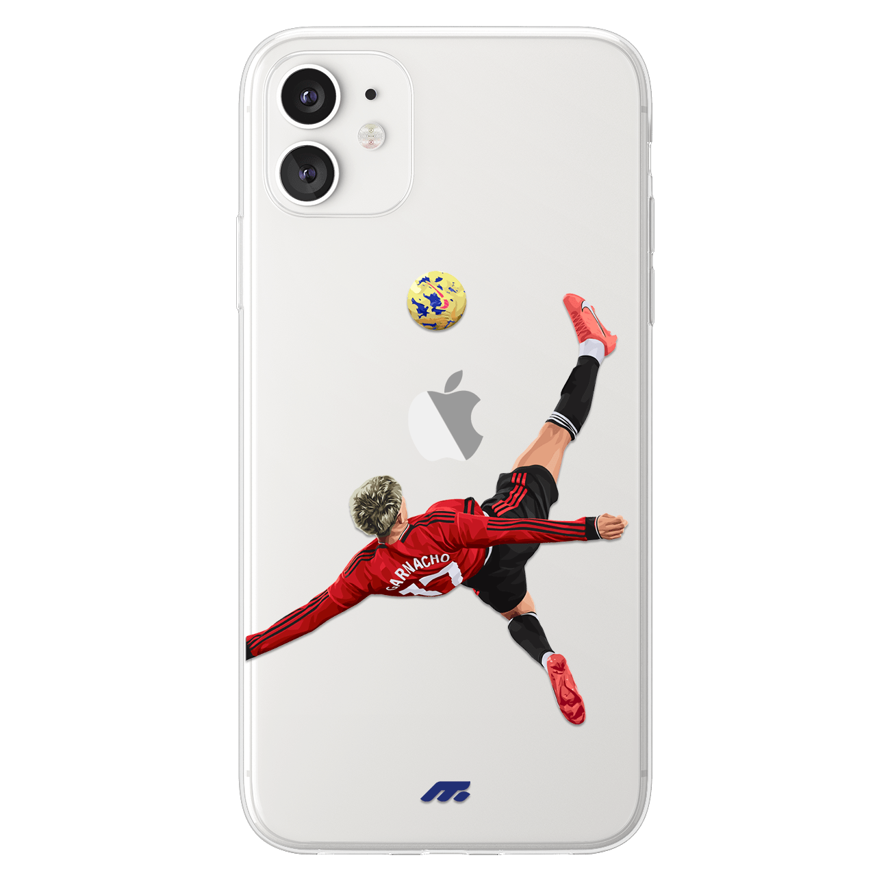 Garnacho phone case Manchester United Premier League clear phone case for smartphone