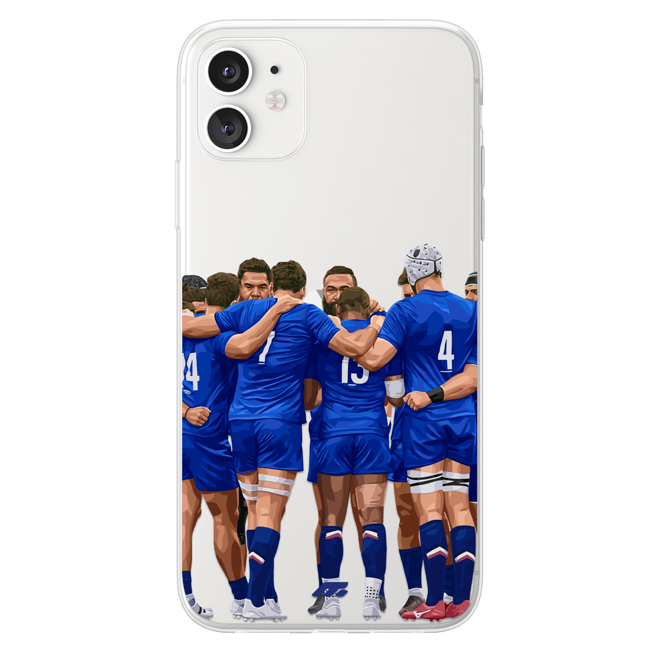 phone case XV de France International footballe clear phone case for smartphone
