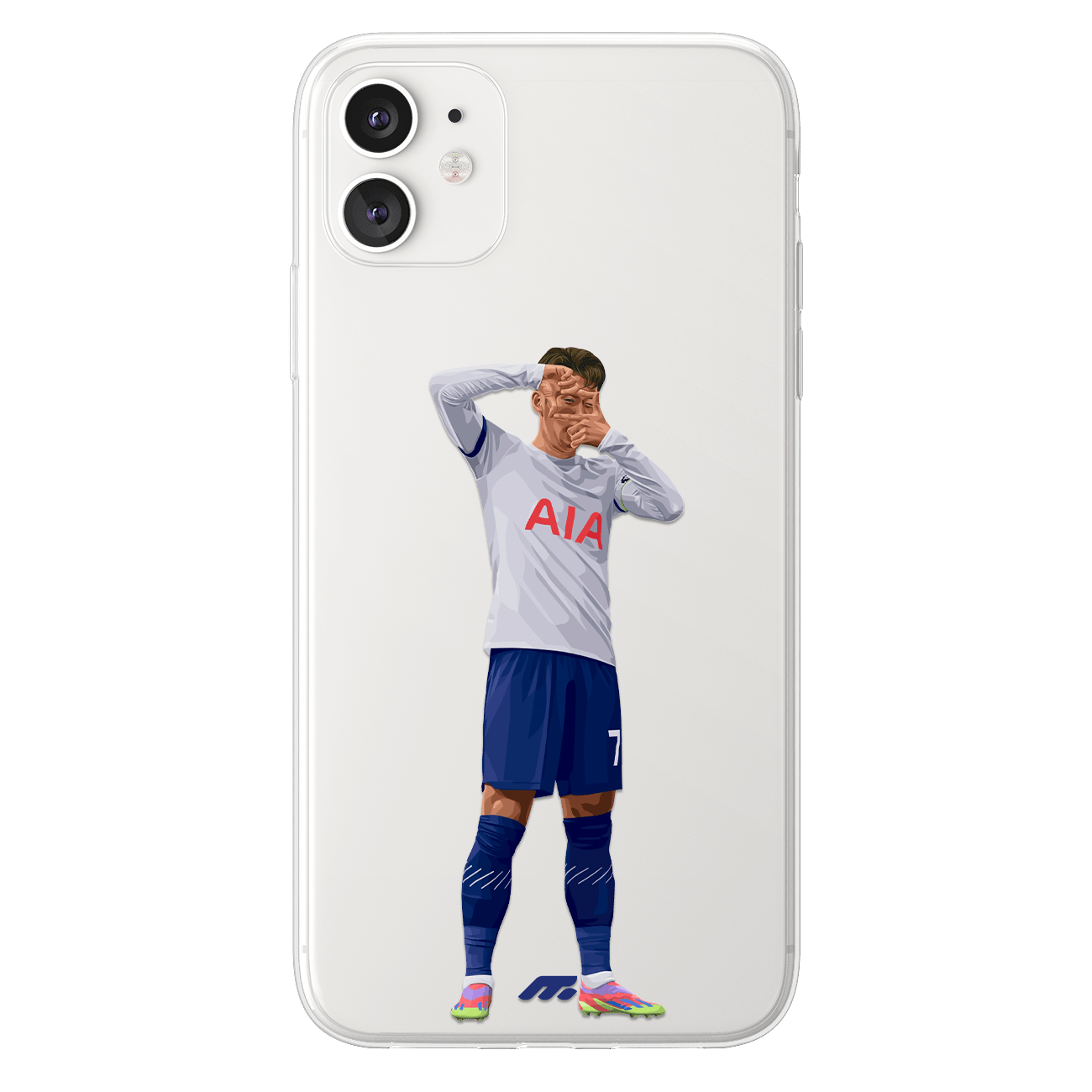 Son phone case Tottenham Hotspur Football Club Premier League clear phone case for smartphone