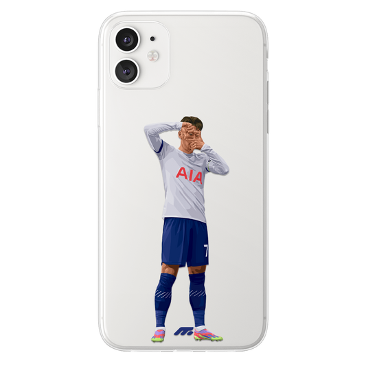 Son phone case Tottenham Hotspur Football Club Premier League clear phone case for smartphone