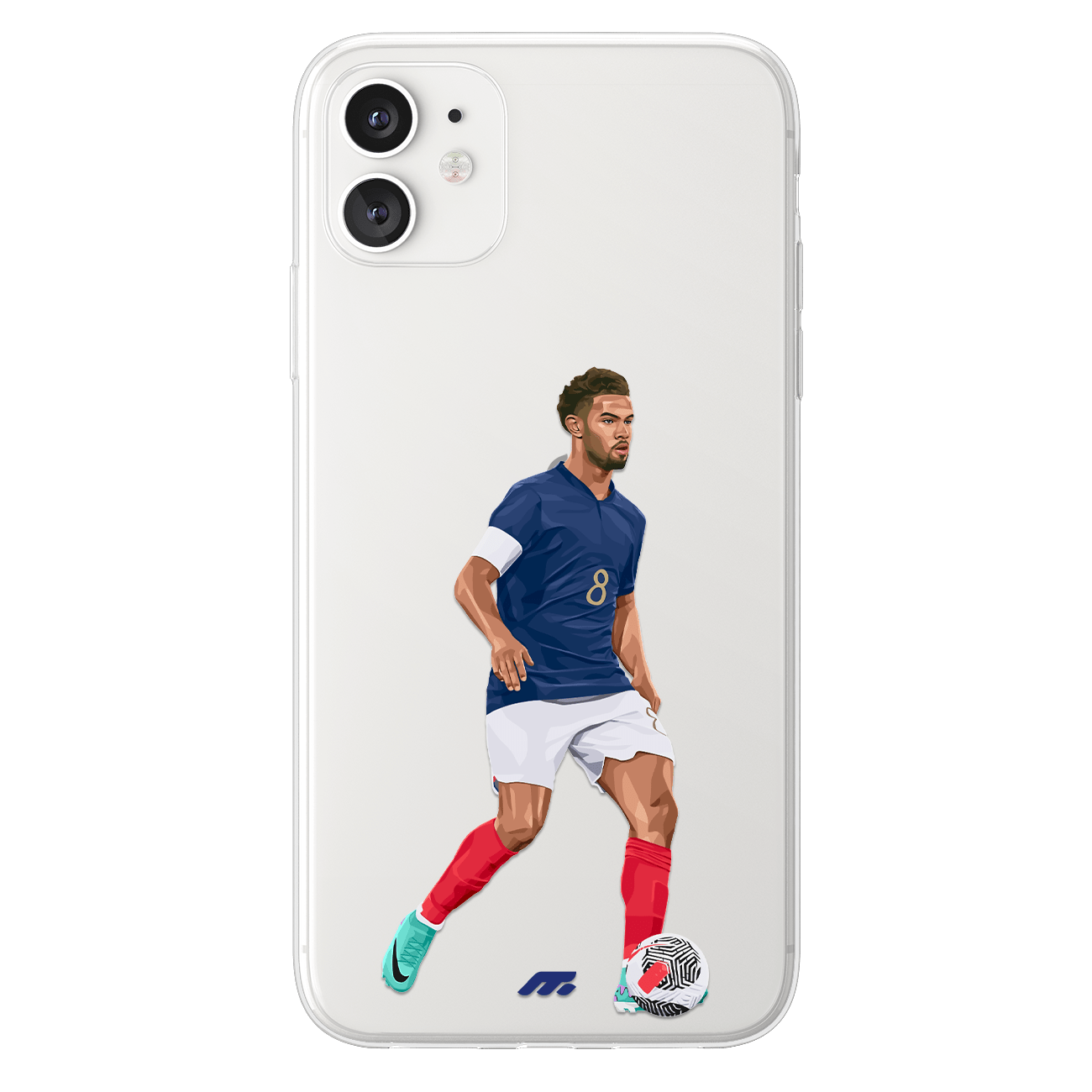 Warren Zaïre-Emery phone case Equipe de France International football clear phone case for smartphone