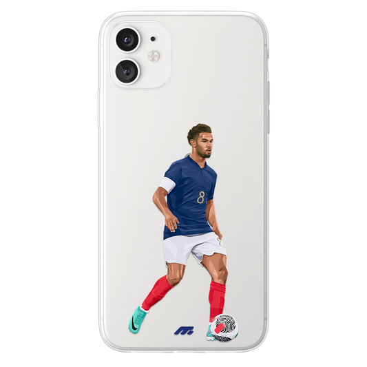 Warren Zaïre-Emery phone case Equipe de France International football clear phone case for smartphone
