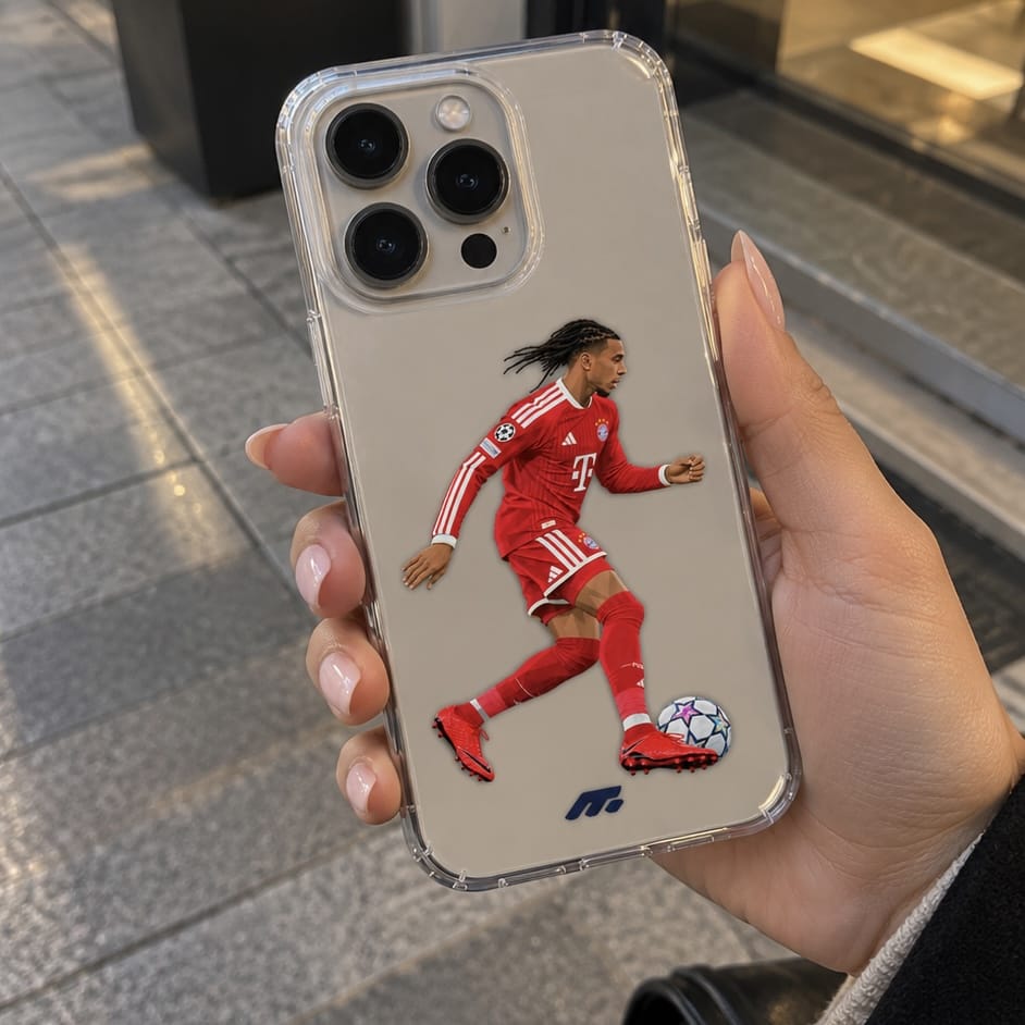 Michael Olise phone case Bayern Munich