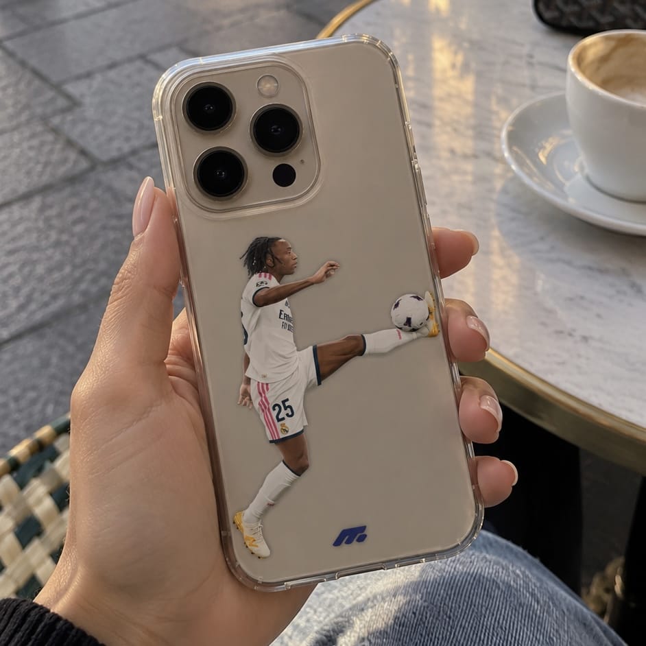 Yan Diomande phone case Real Madrid CF