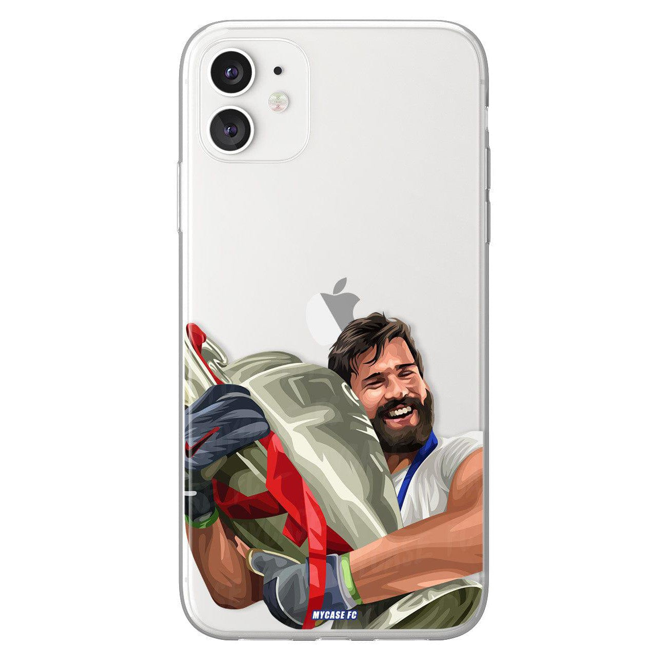 Alisson Becker phone case Liverpool Football Club Premier League clear phone case for smartphone