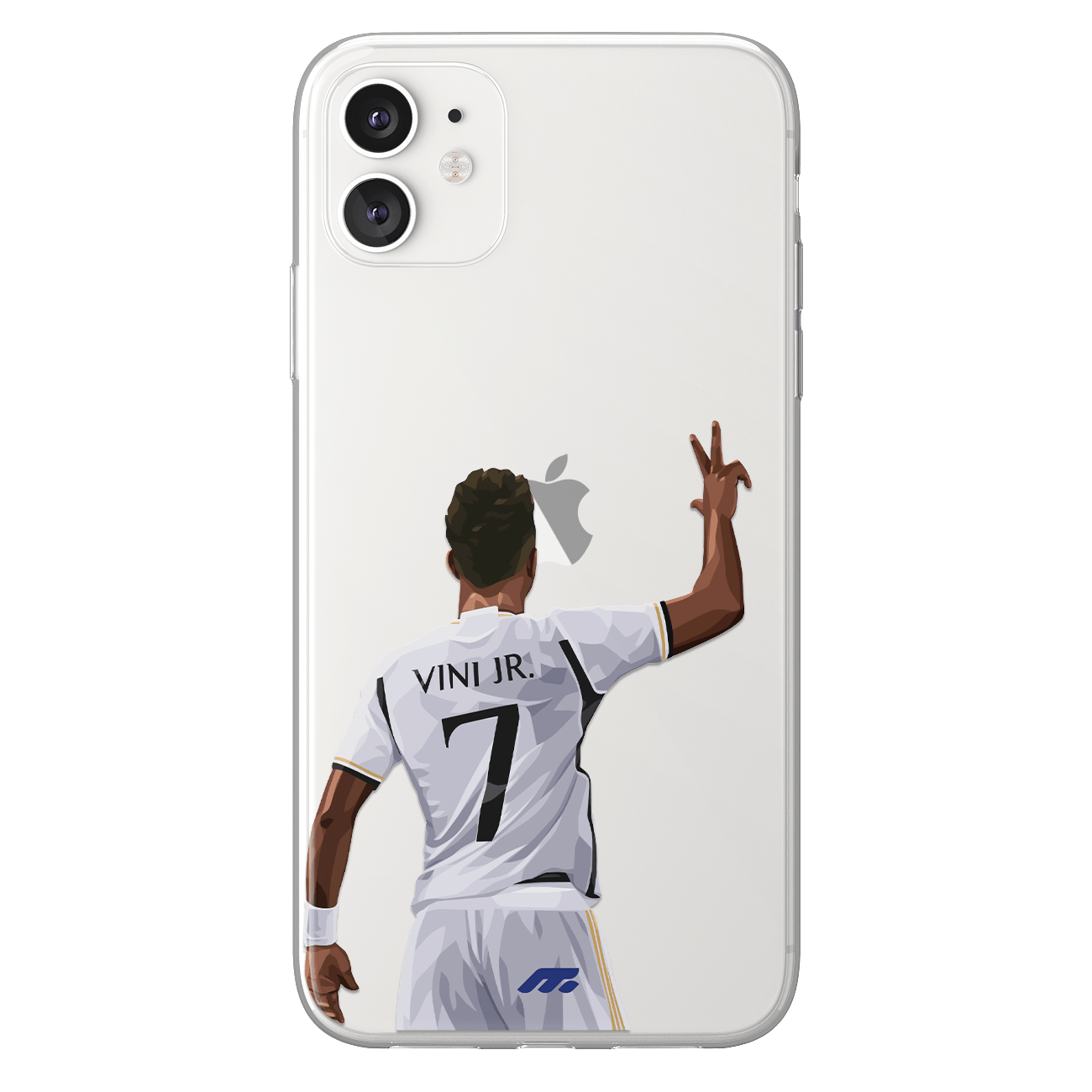 Vinicius Jr phone case Real Madrid CF La Liga clear phone case for smartphone