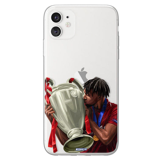 Divock Origi phone case Liverpool Football Club Premier League clear phone case for smartphone